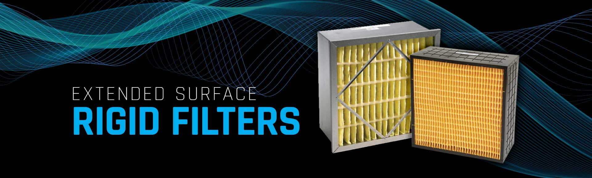 Filter Connection Extended Surface Rigid Air Filters